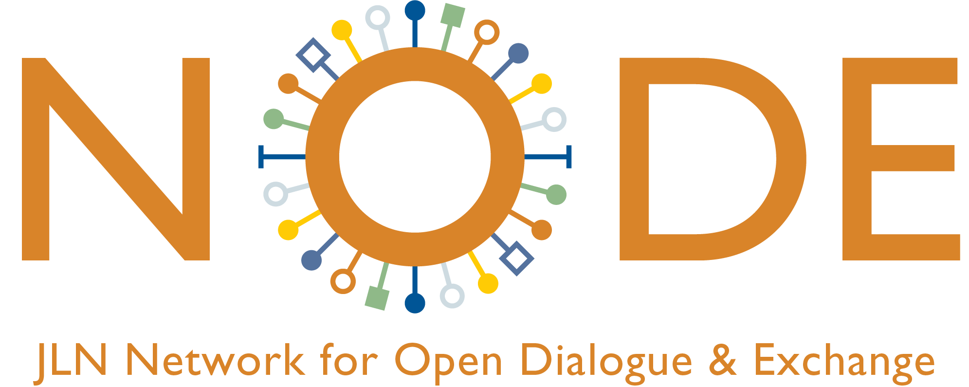 Logo for the JLN's COVID-19 Network for Open Dialogue and Exchange (NODE)